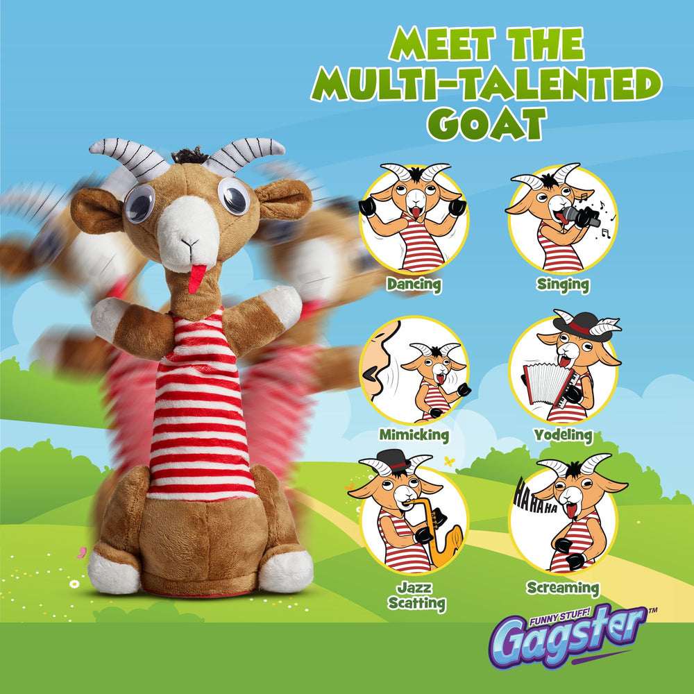 Gagster Screaming Goat Mimic Toy repeating voices to entertain coworkers
