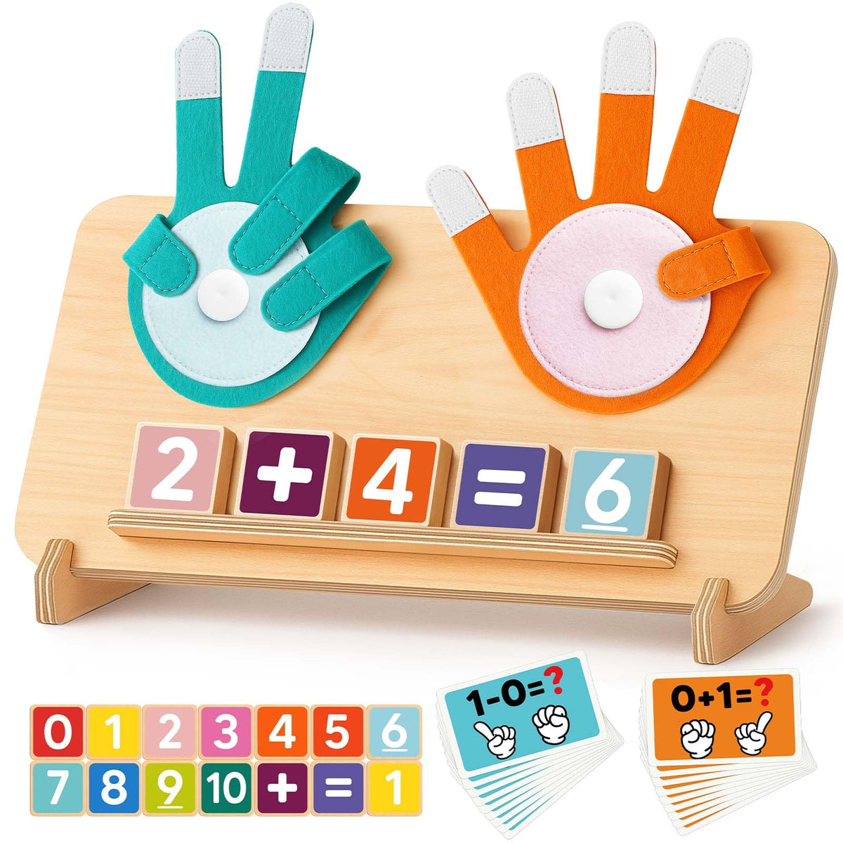 Gagule finger counting board for early numeracy and hands-on learning.