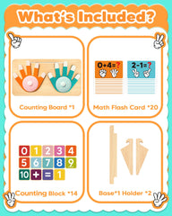 Gagule math flash cards support quick number recognition and practice.