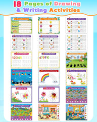 Gagule Busy Book drawing-writing pages inviting handwriting practice and creative expression