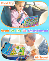 Gagule Busy Book safety-durability design with thick stock and rounded edges for kid use