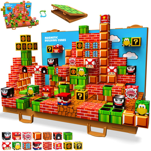 GaHoo magnetic blocks full set for creative building and themed play sessions.