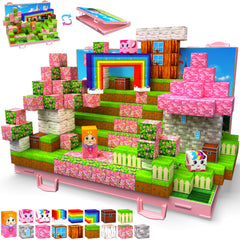 GaHoo magnetic blocks with princess tile stimulate imaginative play and stable builds.