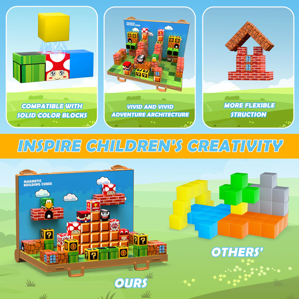 GaHoo Montessori sensory play blocks promoting exploration and concentration.