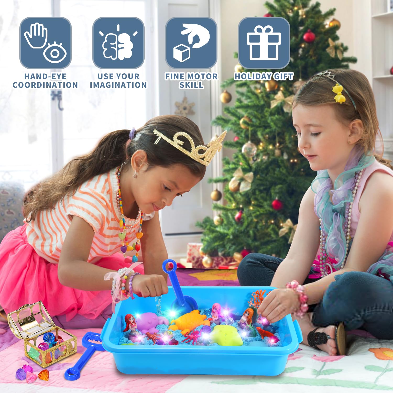 GAIETYDIY Digging tools set supports fine motor exploration and construction.