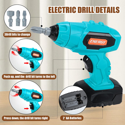 GAIETYDIY screwdrivers and pliers for imaginative construction at home