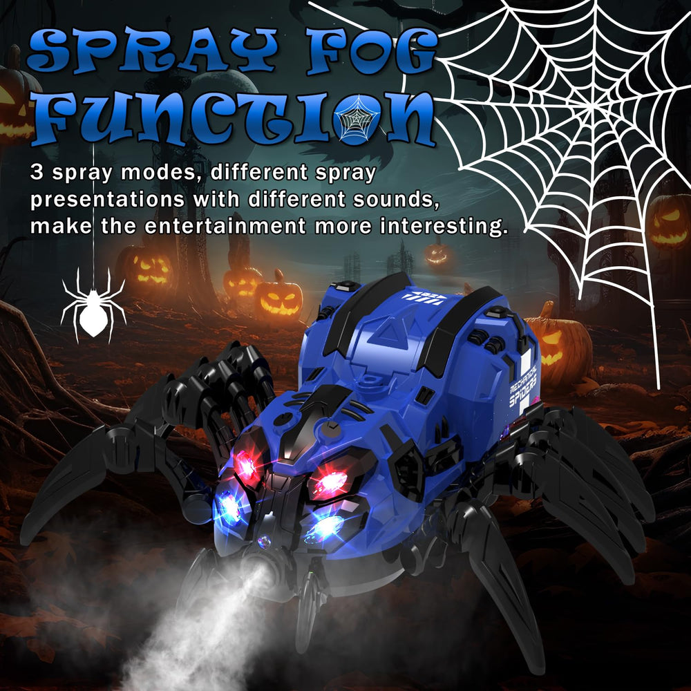 GAIETYDIY RC Spider spray mist feature enhances playtime visuals