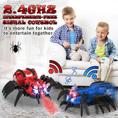 GAIETYDIY 2.4GHz RC spider delivers interference-free multi-player fun.