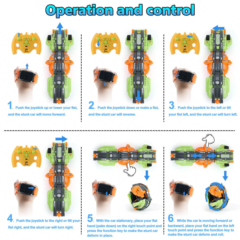 Gaitel 360° stunt car kids playing together during a lively session