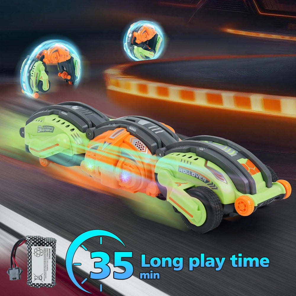 Gaitel 360° stunt car top view demonstrates gesture control and sensing