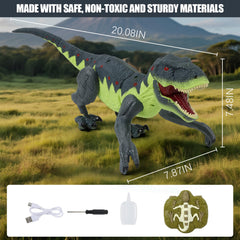 Gaitel dino spray function adds mist to indoor adventures.