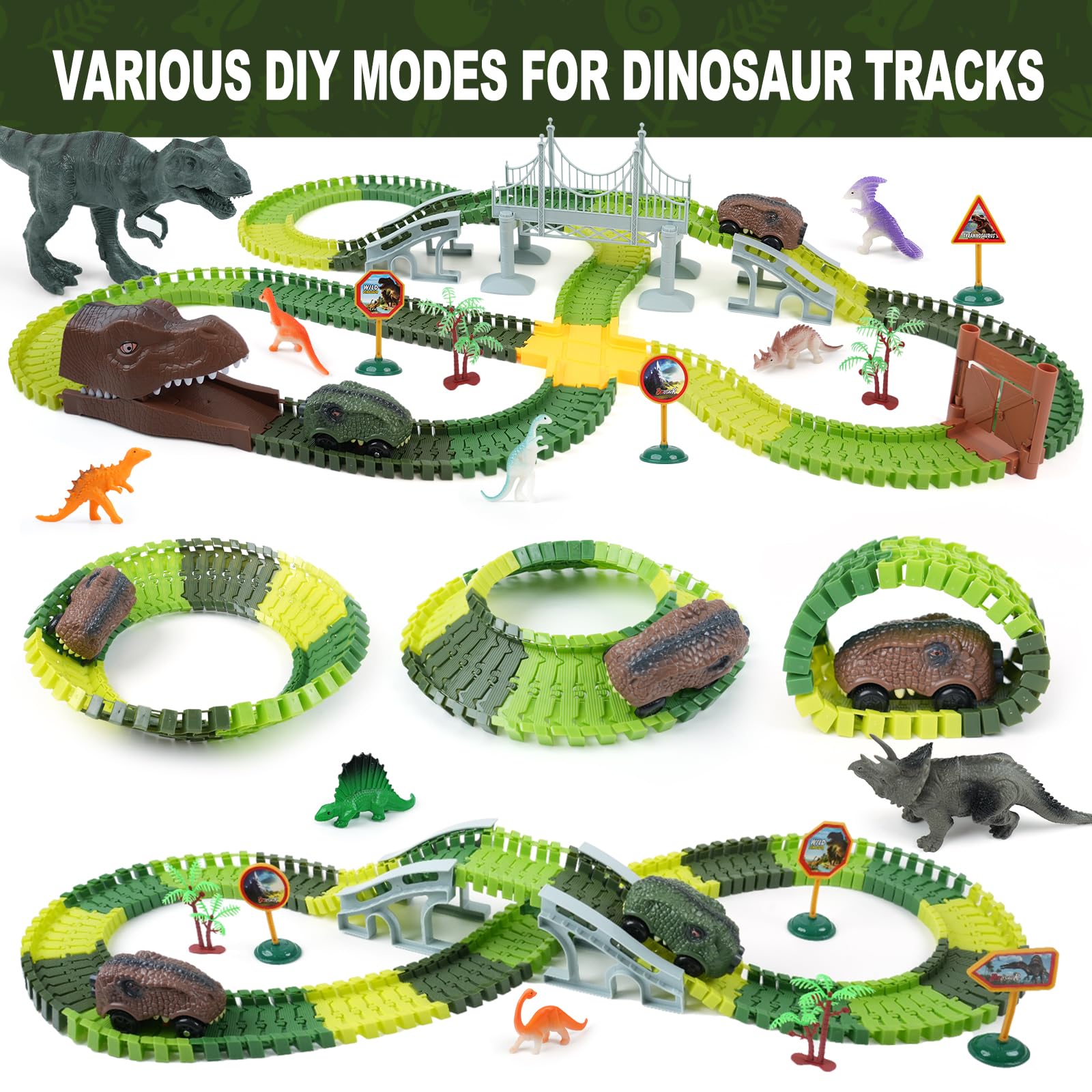 Gaitel dinosaur models for expanding adventures.
