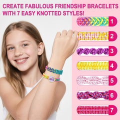 Gaitel strings come in bright colors for vibrant, personalized bracelet designs.