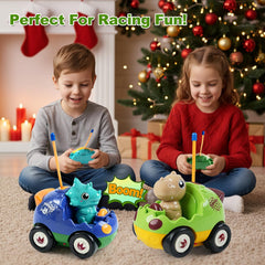 Gaitel robust construction RC dinosaur car; durable for active kids