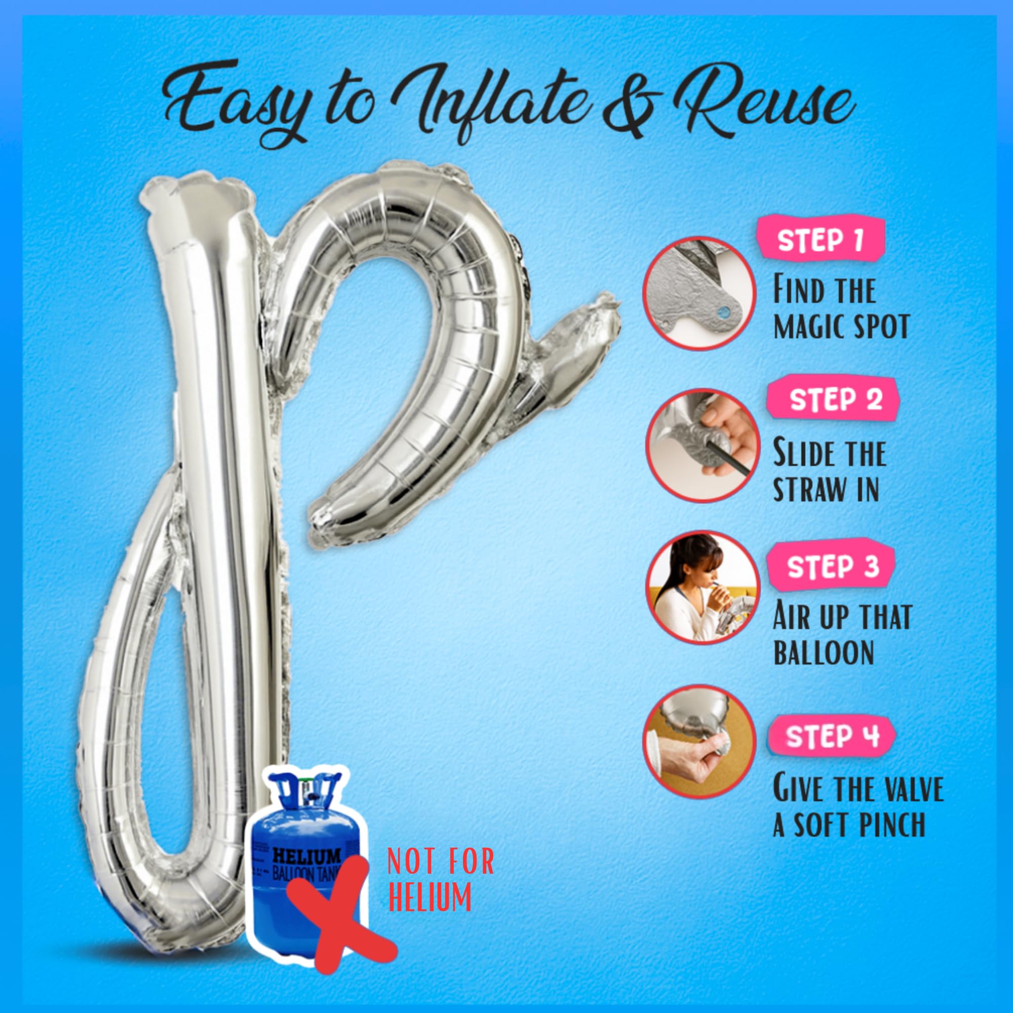 Gala Supplies decorative banner elevates room visuals with elegant script lettering.