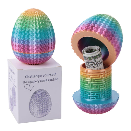 Galapopo Mystery Egg Puzzle Box exterior entices curiosity and gifting potential