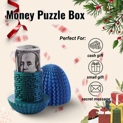 Galapopo Mystery Egg Puzzle Box secret-storage cash slot keeps gifts secure.