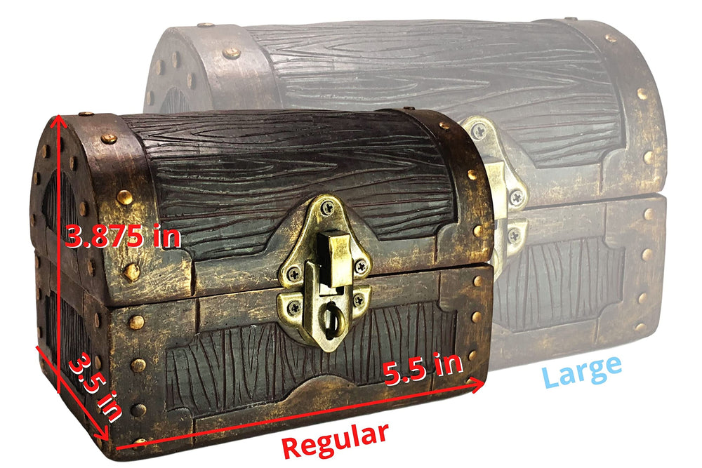 Galdor's Guild Mimic Dice Chest textured poly resin surface resembles carved stone.