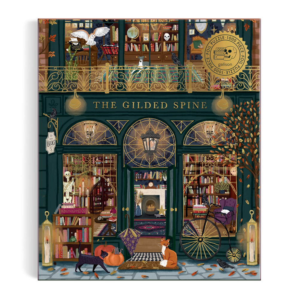 Galison framed puzzle in living room suggesting gift appeal and display benefit