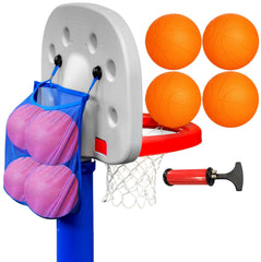 Galvanox mini basketballs orange offer soft grip and durability.