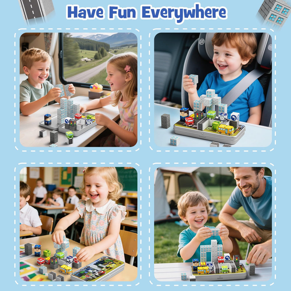 Gamcrown City Traffic Gift Idea offers a safe educational holiday present.