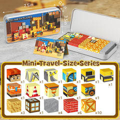 Gamcrown portable storage case keeps parts organized during travel.