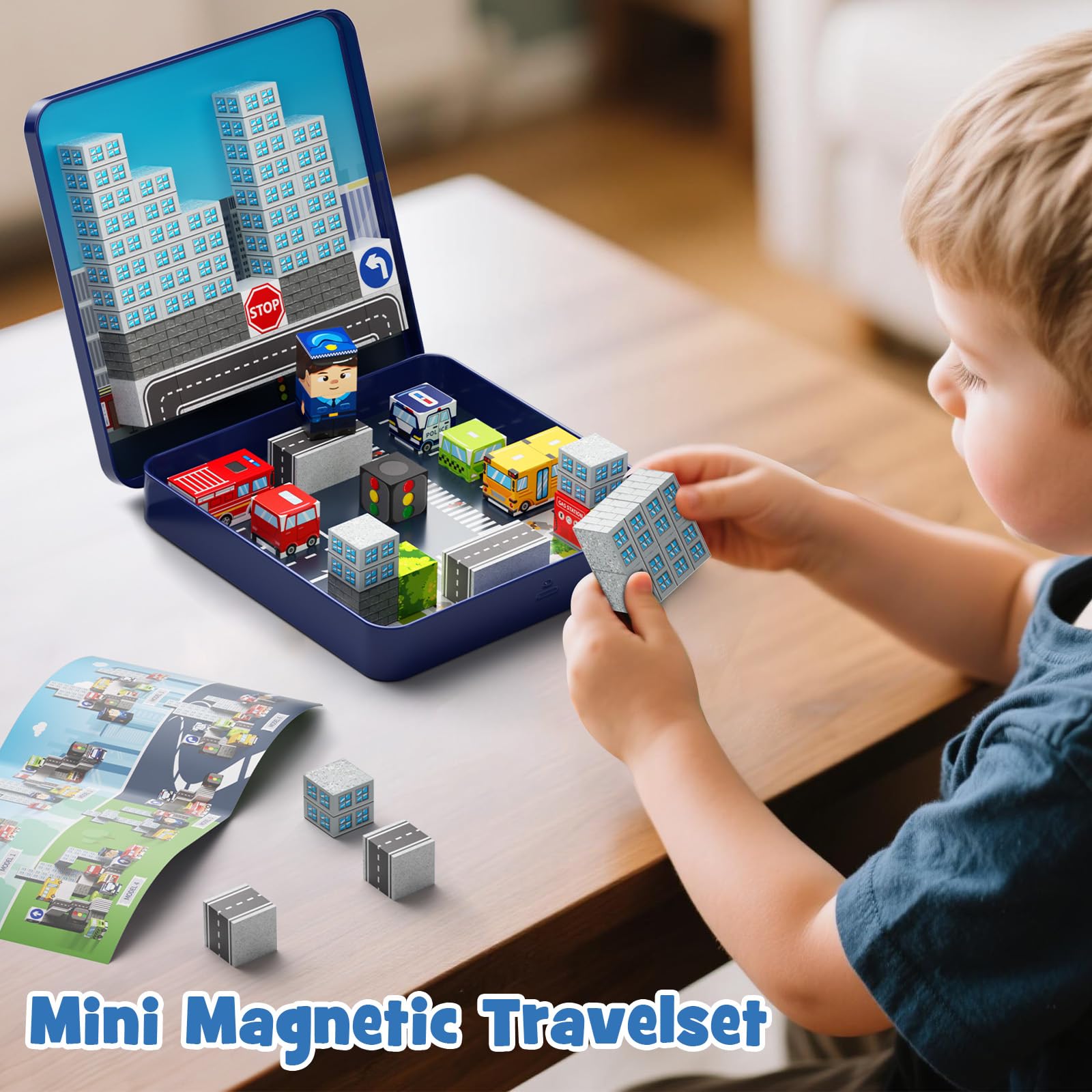 Gamcrown vehicles and roads help kids explore sequencing and design patterns