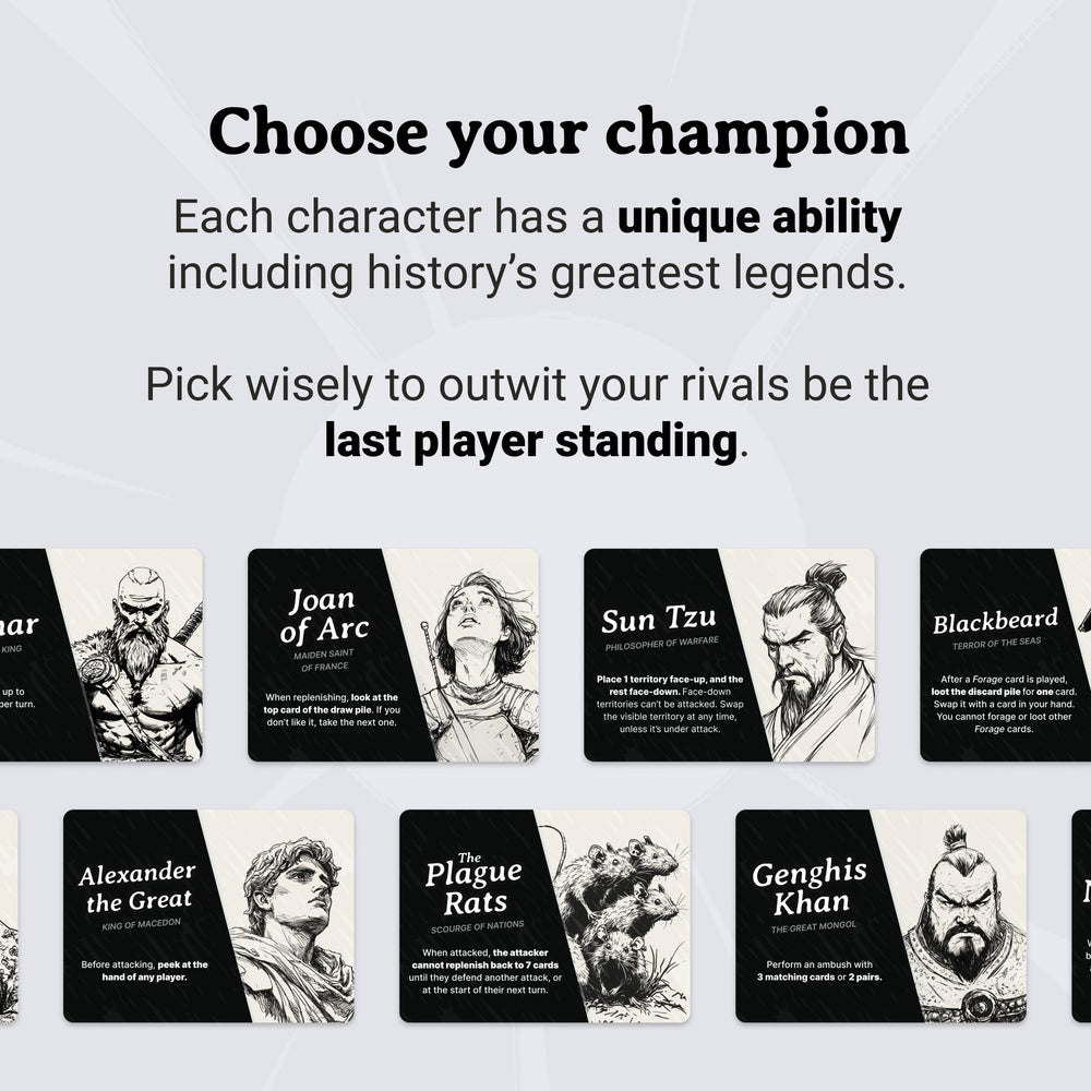 Kingdoms strategy cards highlight twists that challenge planning