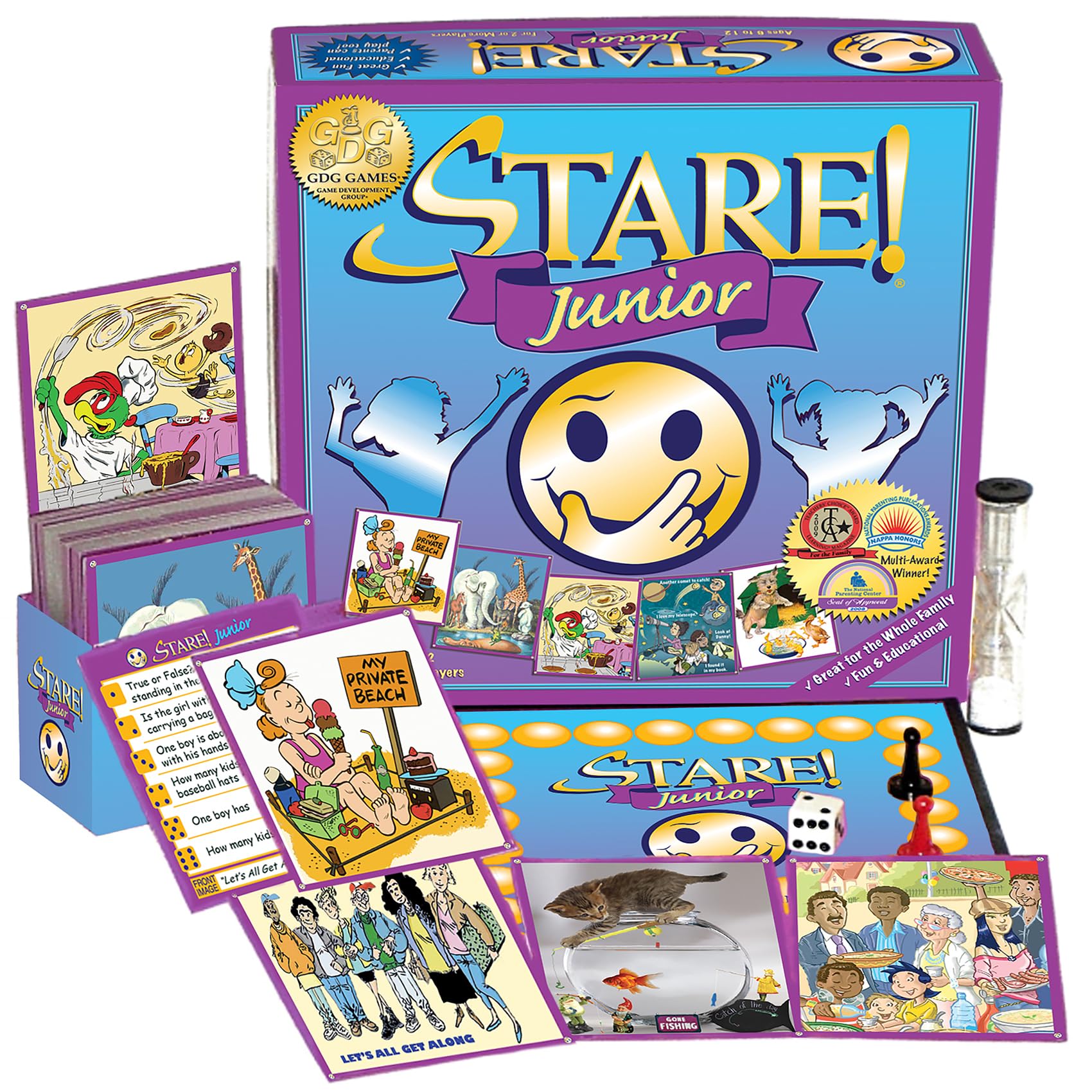 Stare Junior family game night highlights quick recall and shared fun for all ages.