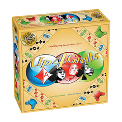 Game Development Group Up 4 Grabs card draw fuels rapid, suspenseful turns.
