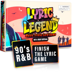 Game That Song Lyric Legend 144 lyric cards for party play.