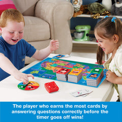Game Zone Great States find cards guide geography clues during play.