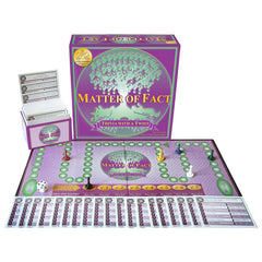 Matter of Fact quirky categories graphics shown on cards, inviting clever prompts and strategy.