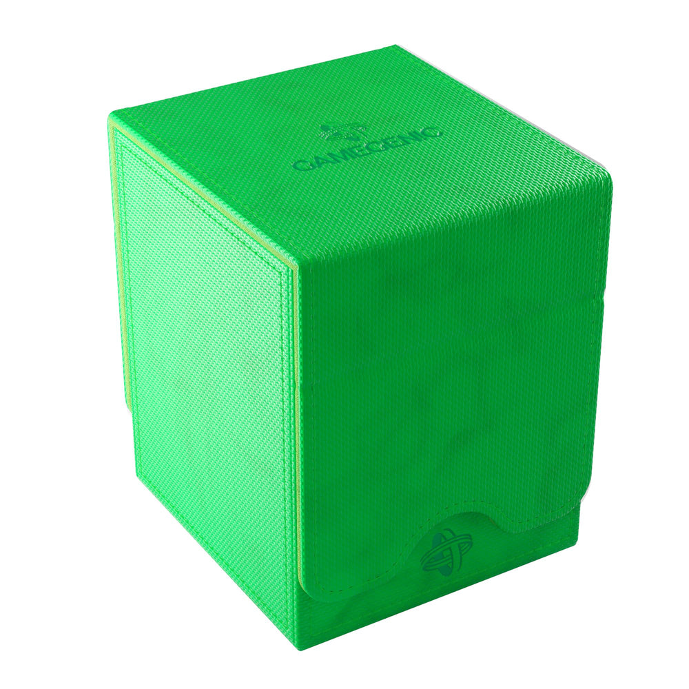 Gamegenic Squire Plus 100+ XL deck box displays top card with UV protection