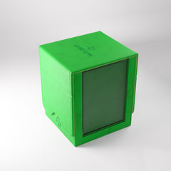 Green color variant of the Gamegenic Squire Plus deck box