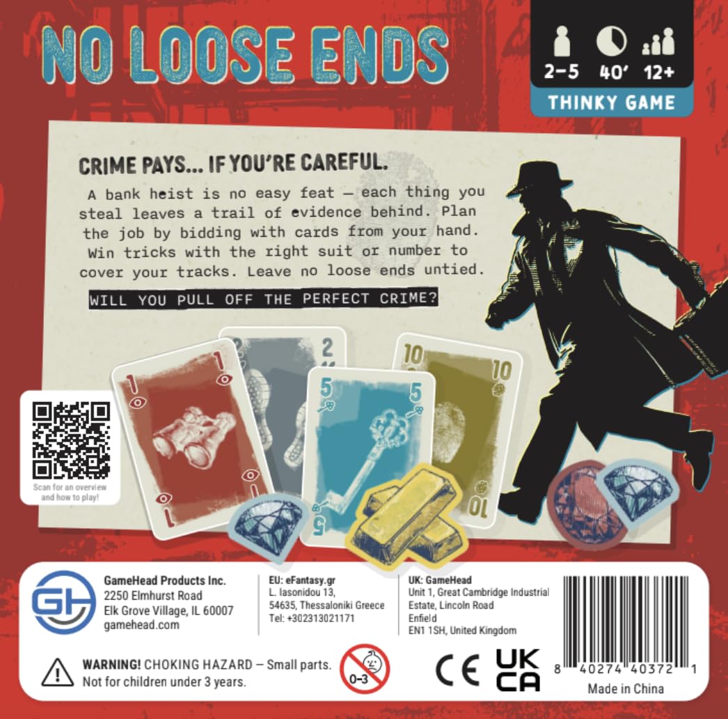 GameHead No Loose Ends 40-minute play session on a table
