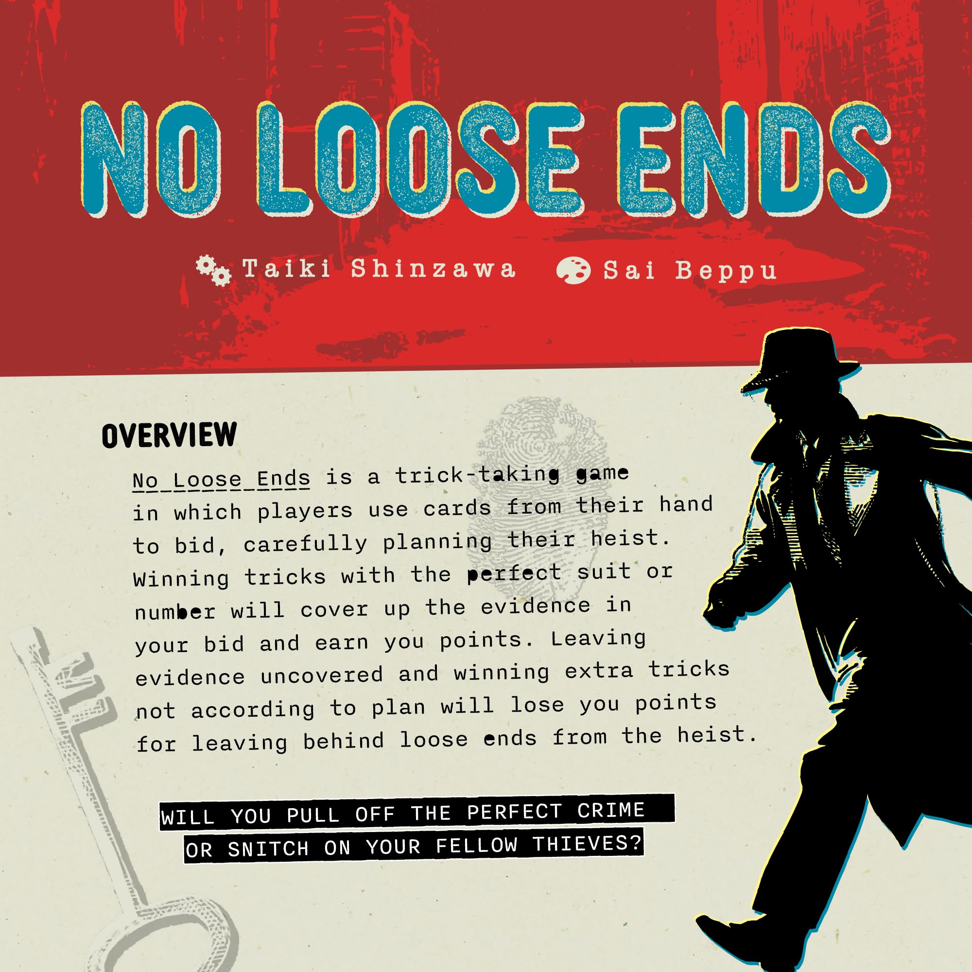GameHead No Loose Ends bid and cover-up moment during play
