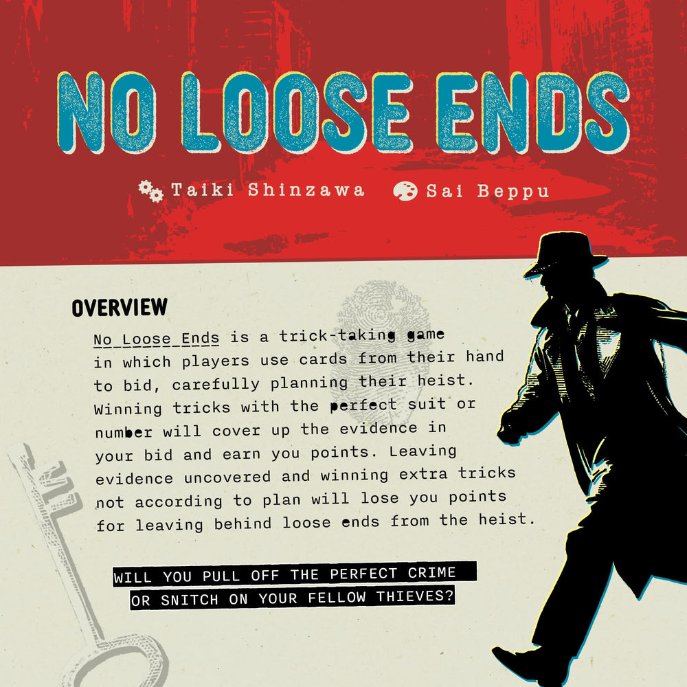 GameHead No Loose Ends bid and cover-up moment during play