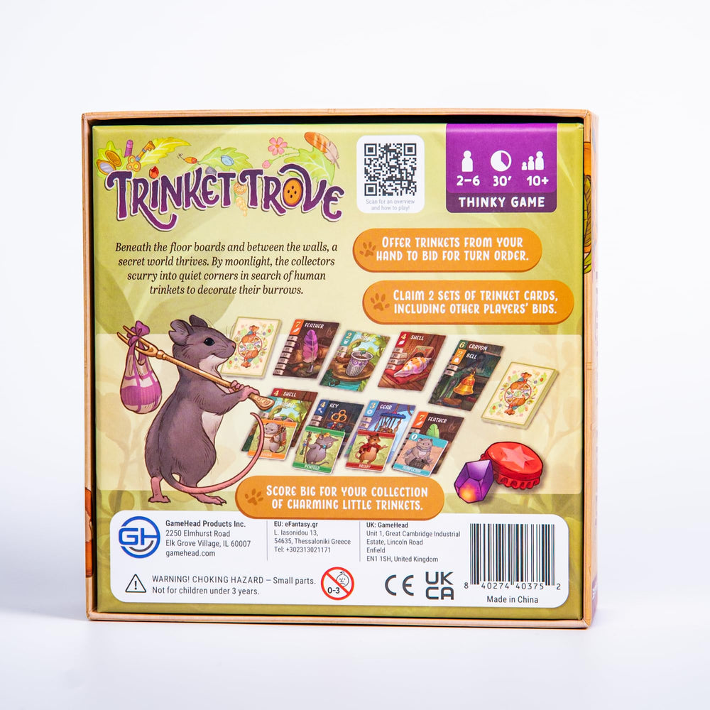 GameHead Trinket Trove offers quick 30-minute sessions for busy evenings.