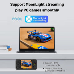 GameLo RG35XX H 3.5-inch screen delivers crisp visuals during play sessions