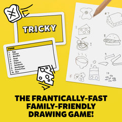 Gamely Six Second Scribbles pencils and paper invite spontaneous creativity and speedy sketches.