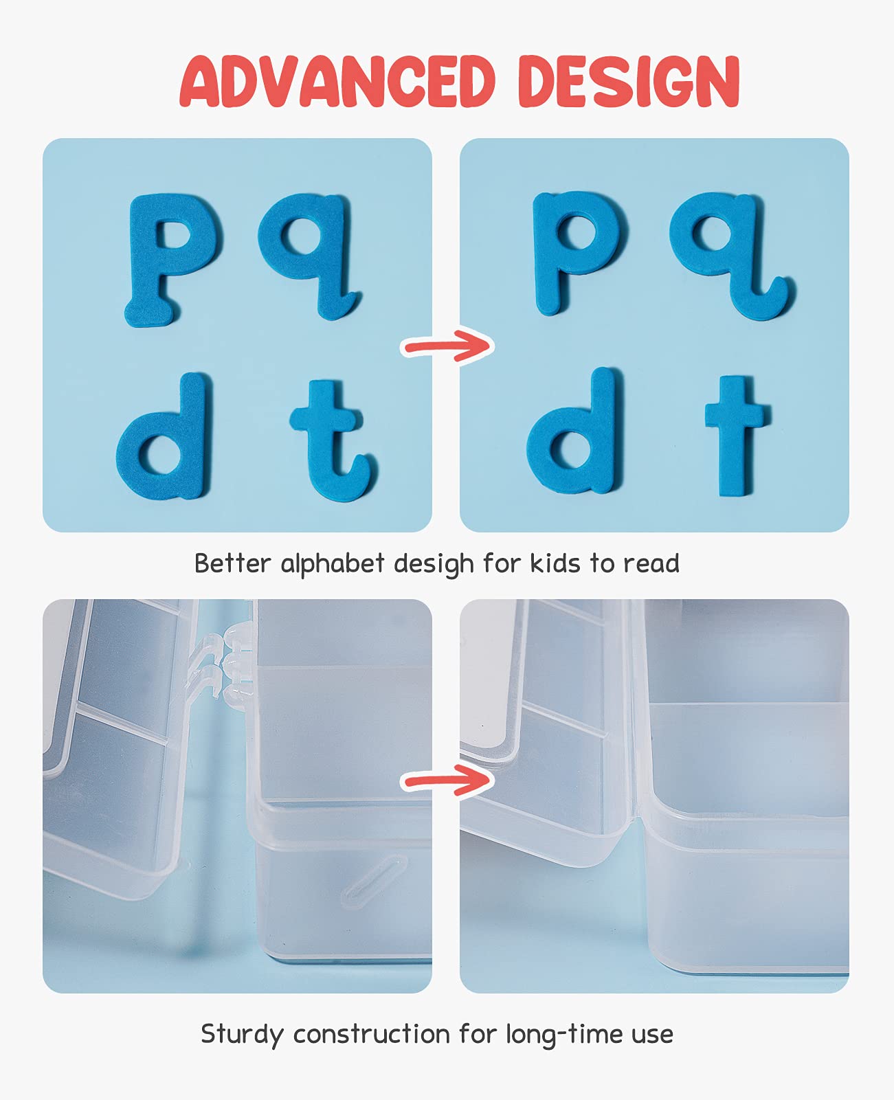 GAMENOTE color-coded vowels and consonants support early phonics learning.