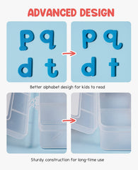 GAMENOTE color-coded vowels and consonants support early phonics learning.