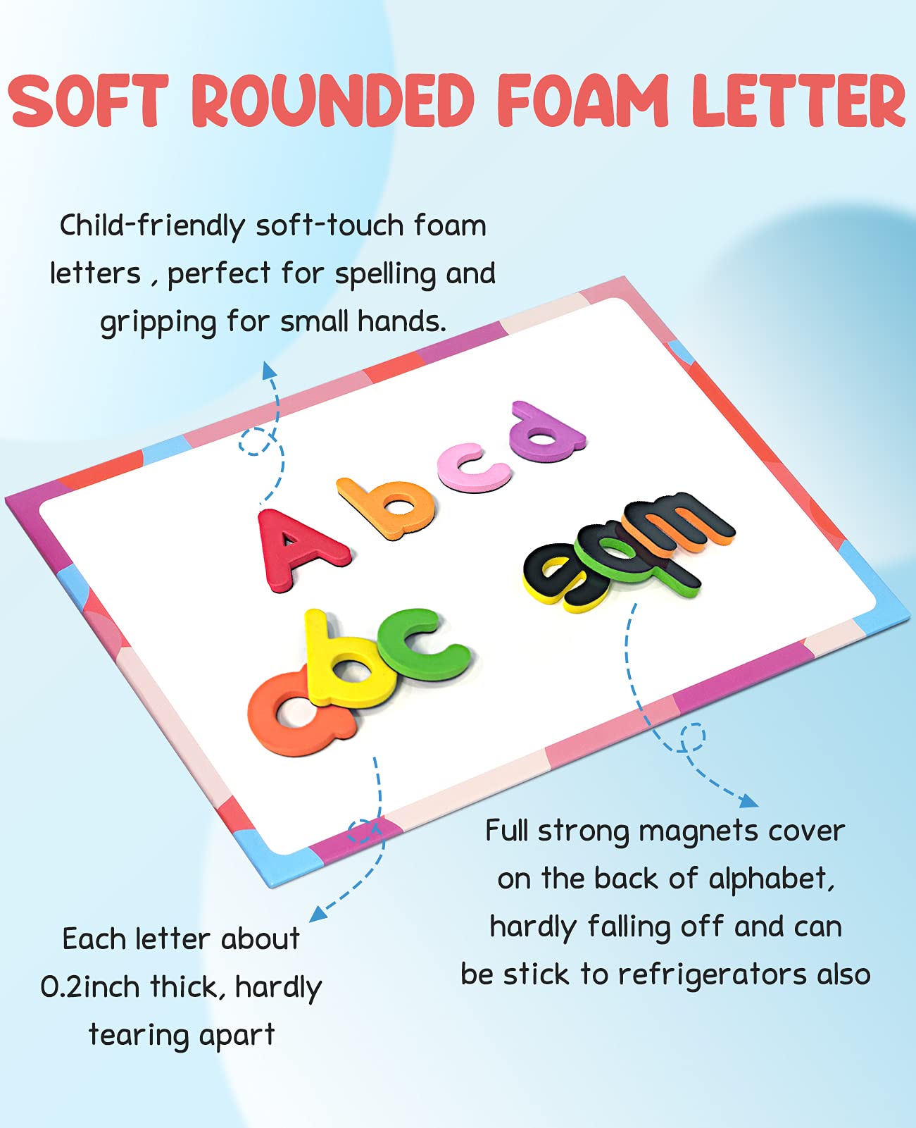 GAMENOTE colorful letters foster multisensory phonics and engaging word-building play.