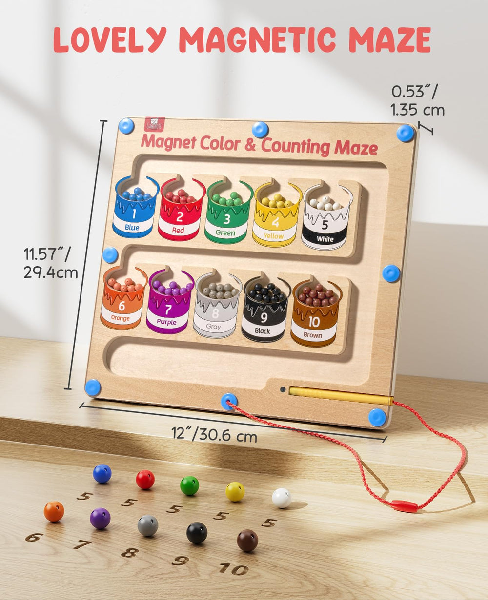 GAMENOTE gift-boxed maze, ideal Montessori-inspired gift for preschoolers