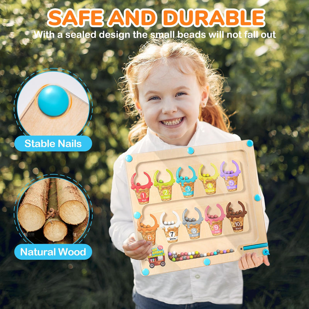 GAMENOTE gift-box packaging makes a ready-to-gift learning toy for preschoolers.