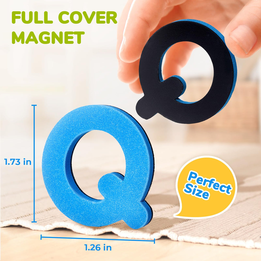 Gamenote washable, grip-friendly letters ideal for hands-on spelling and letter recognition.