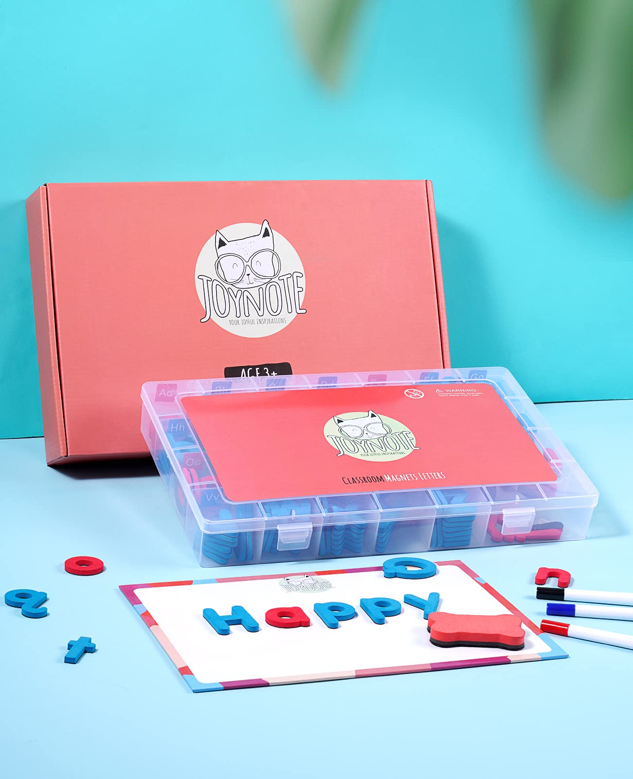 GAMENOTE whiteboard pens and eraser included for quick practice.