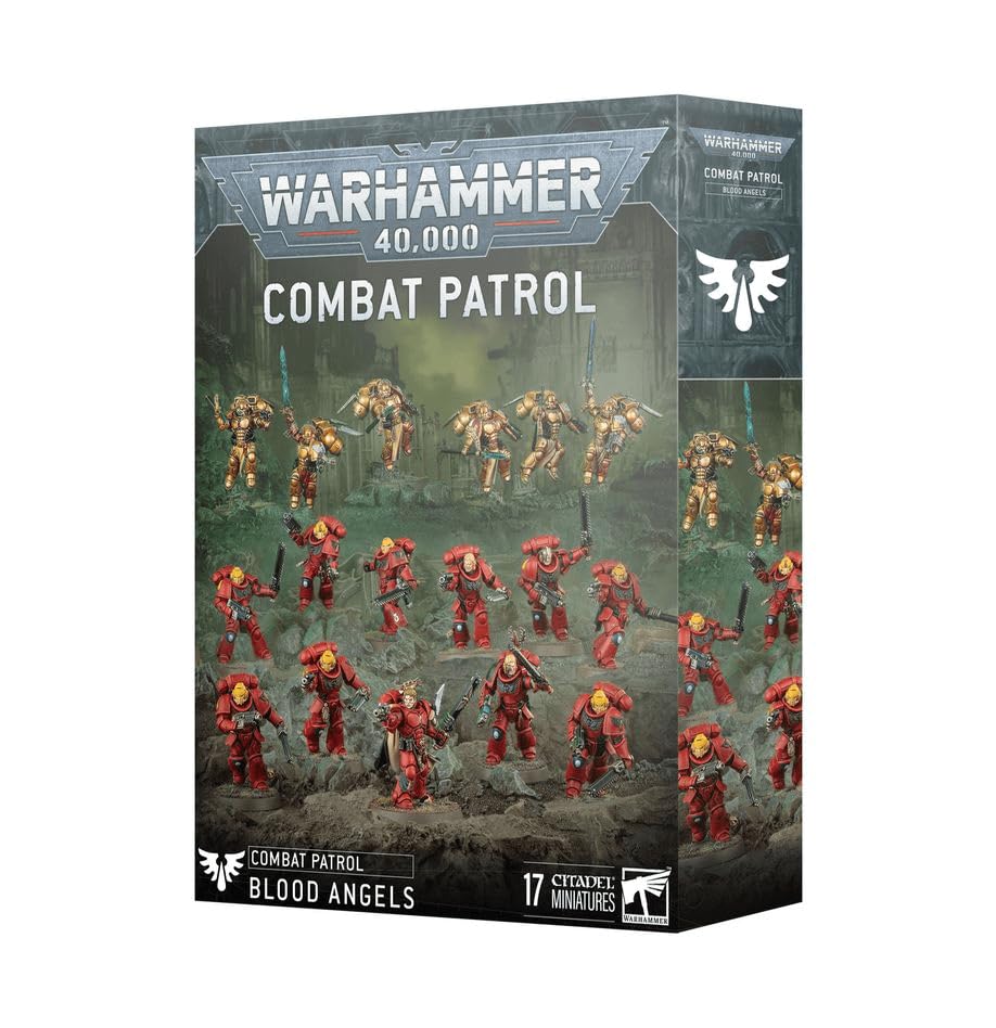 Games Workshop Blood Angels multipart sprues showcase detailed parts for building a battle-ready squad.