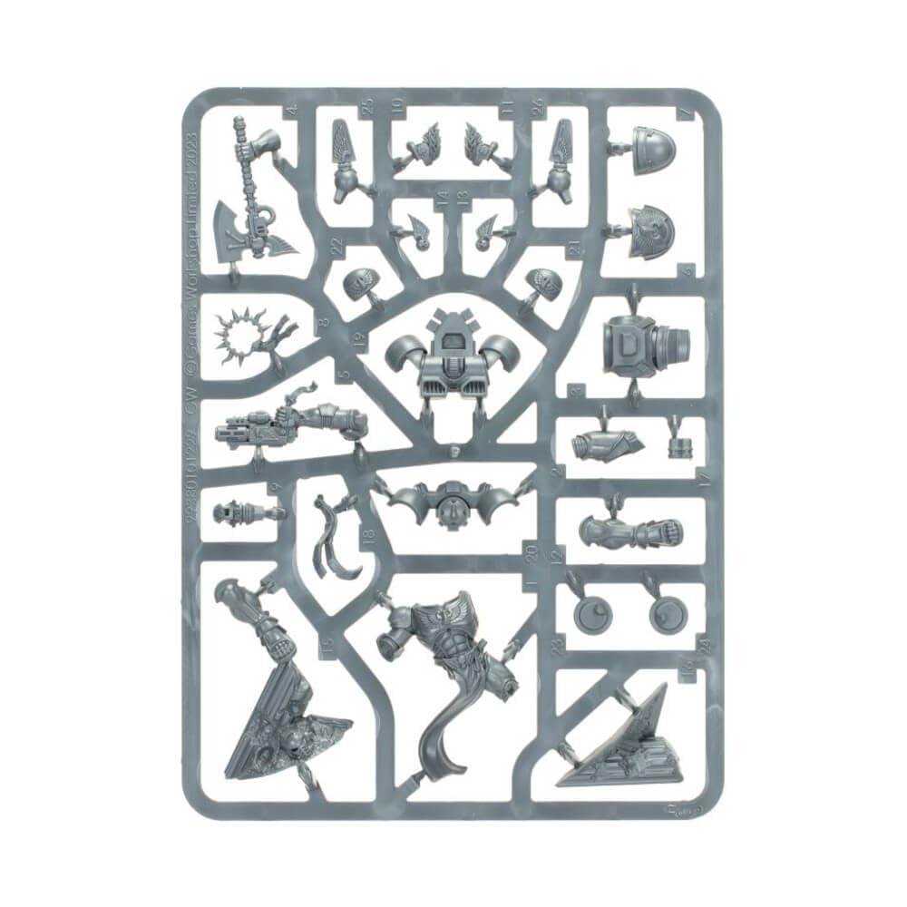 Games Workshop Blood Angels Perdition Pistol highlights a powerful melta option on the model.